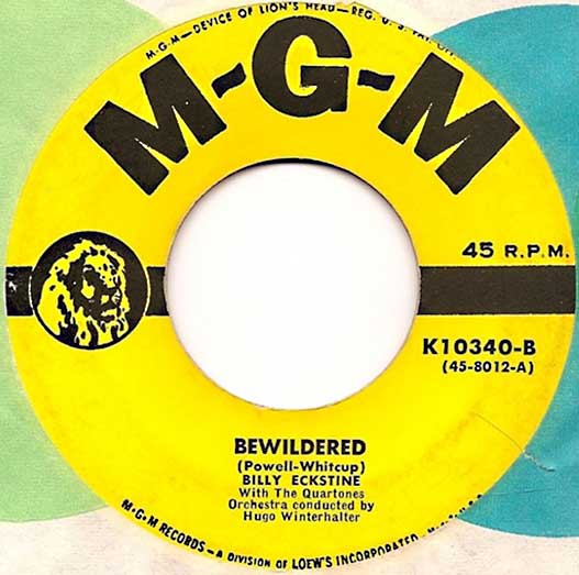 M-G-M K10340-B record label in sleeve