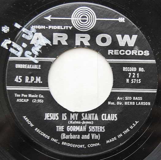 Arrow No. 721 record label