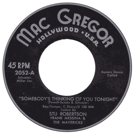 Mac Gregor 45 rpm #2052-A Square Dance Called