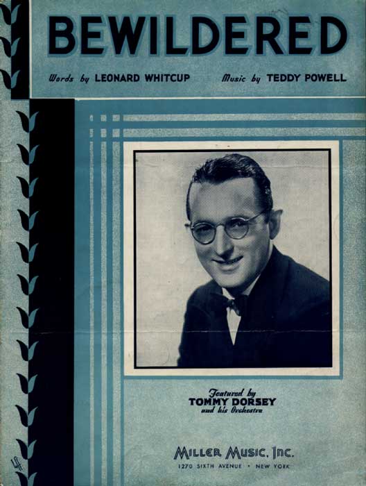 Bewildered Sheetmusic with Tommy Dorsey