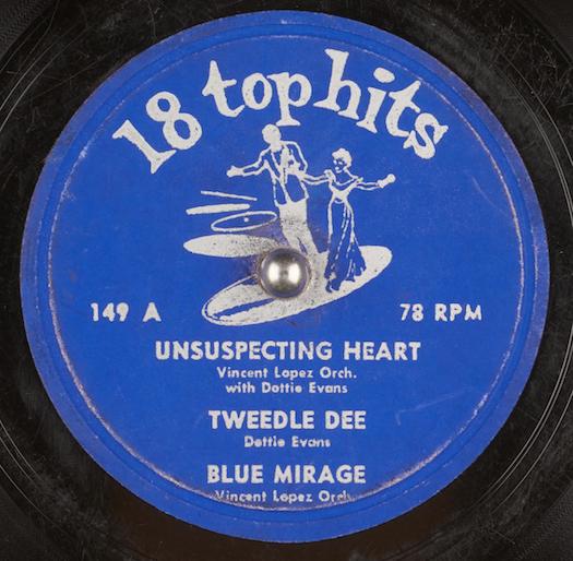 unsuspecting-heart-78-vincent-lopez-orch-dottie-evans 18Top Hits record label
              