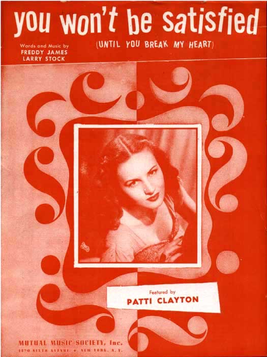 Sheetmusic w/Patti Clayton