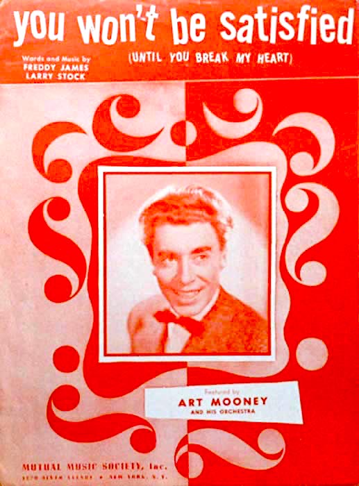 Sheetmusic w/Art Mooney